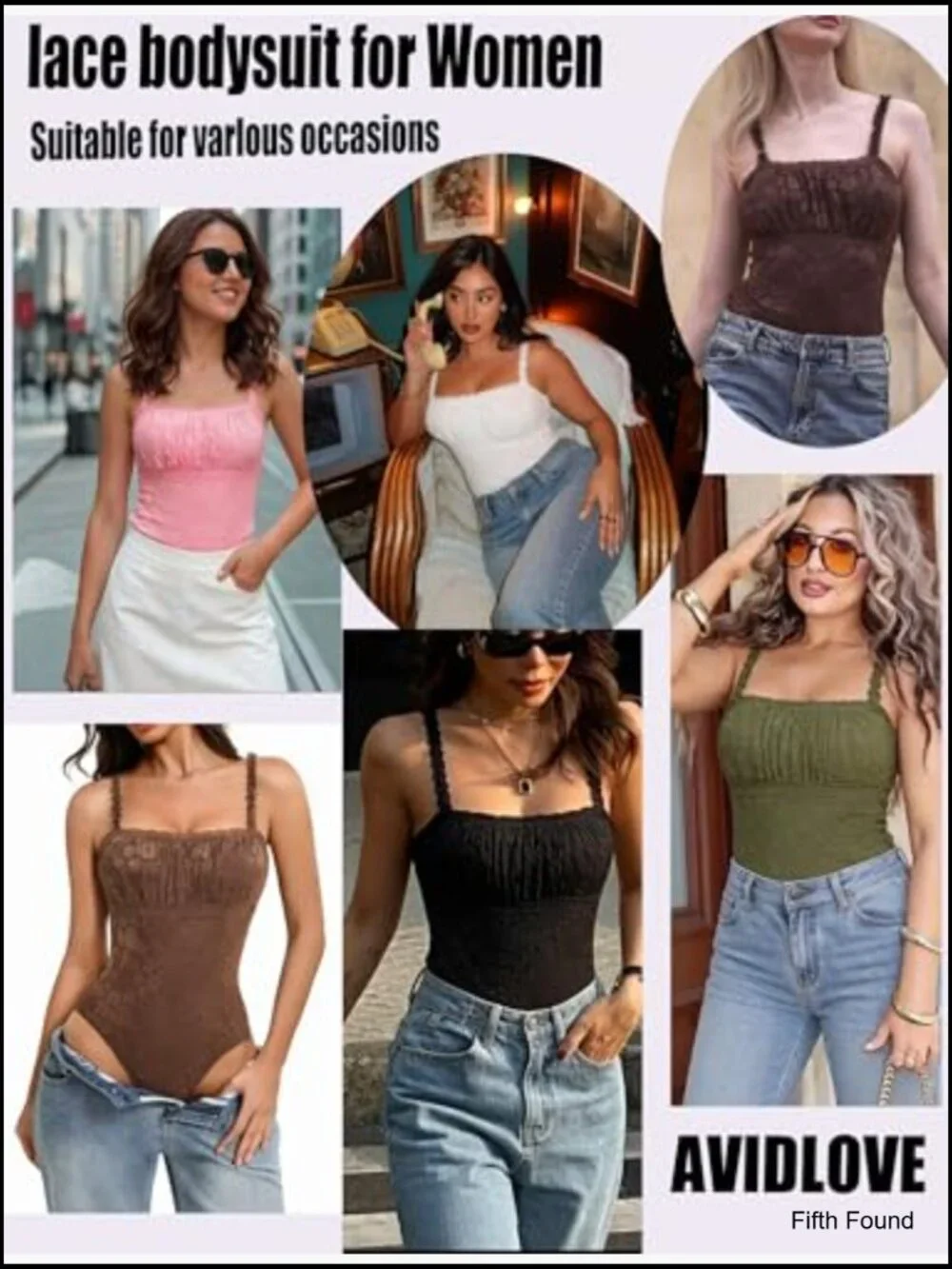 Lace Square Neck Thong Bodysuit Sleeveless Cami Going Out Top